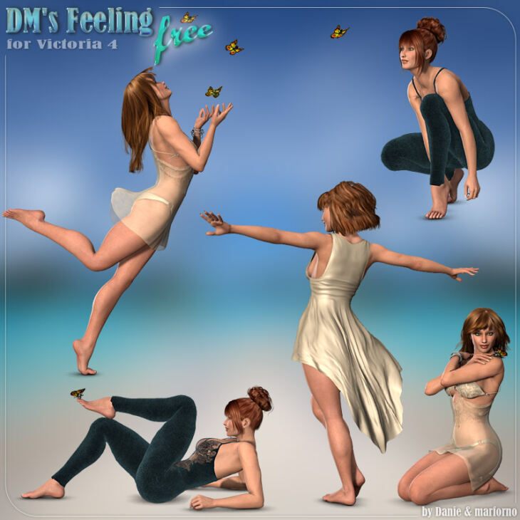 DMs Feeling Free_DAZ3D下载站