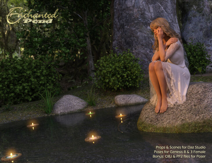 Enchanted Pond (DS)_DAZ3D下载站