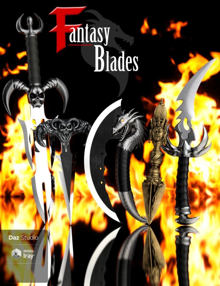 Fantasy Blades_DAZ3D下载站