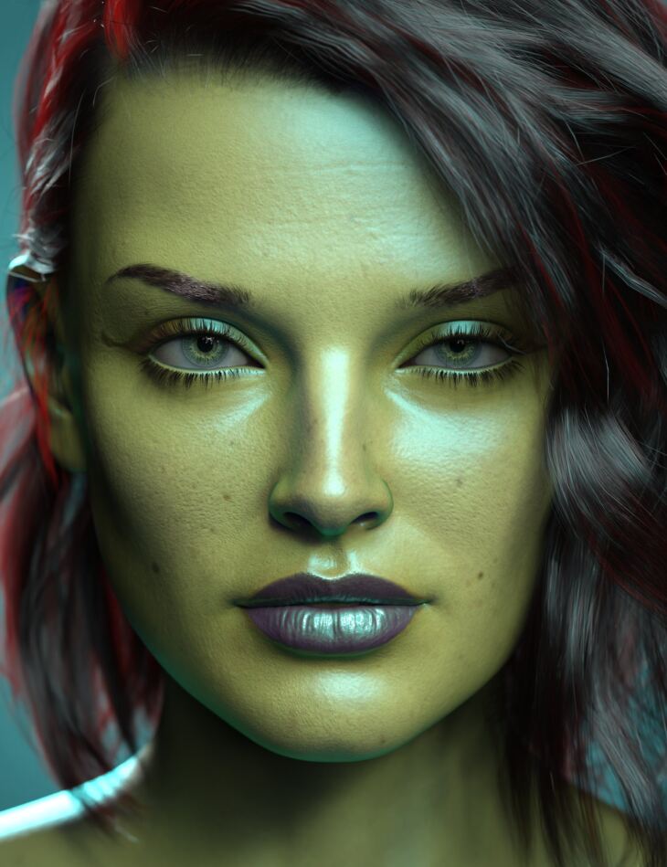 Fantasy Skins for Genesis 8.1 Females_DAZ3D下载站