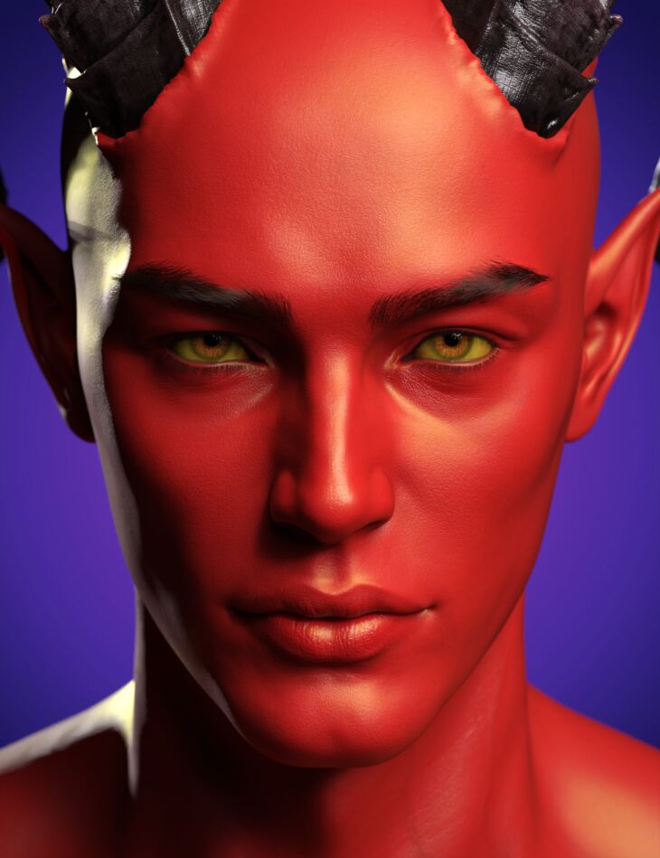 Fantasy Skins for Genesis 8.1 Males_DAZ3D下载站