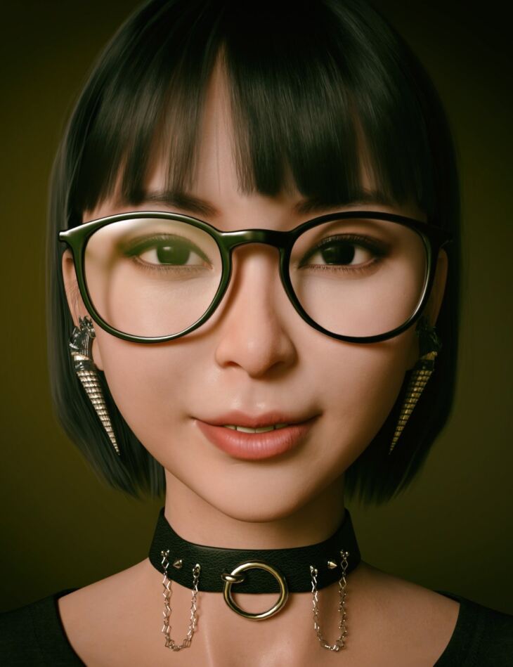 Jun Xi and Expressions for Genesis 8.1 Female_DAZ3DDL