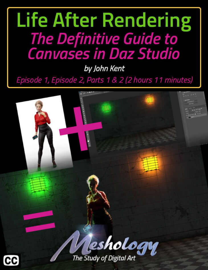 Life After Rendering – The Definitive Guide to Daz Studio Canvases_DAZ3D下载站