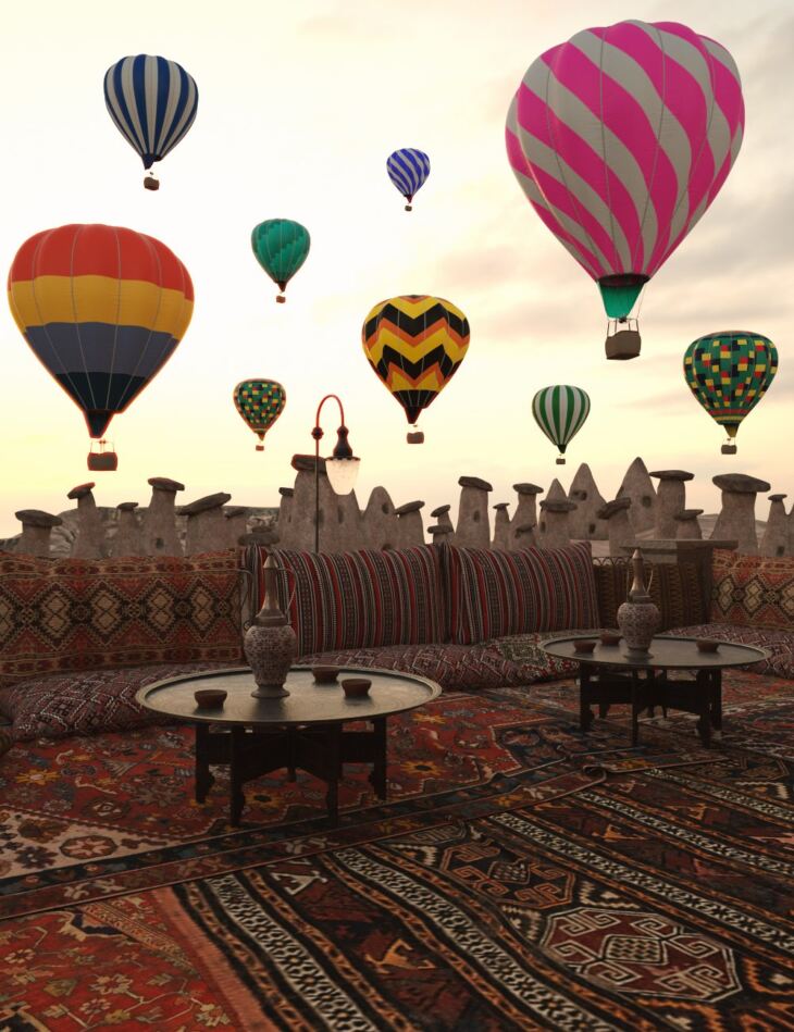 Magic of Cappadocia_DAZ3D下载站