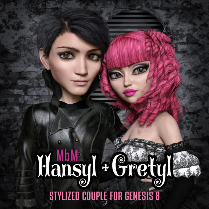 MbM Hansyl & Gretyl for Genesis 8_DAZ3D下载站