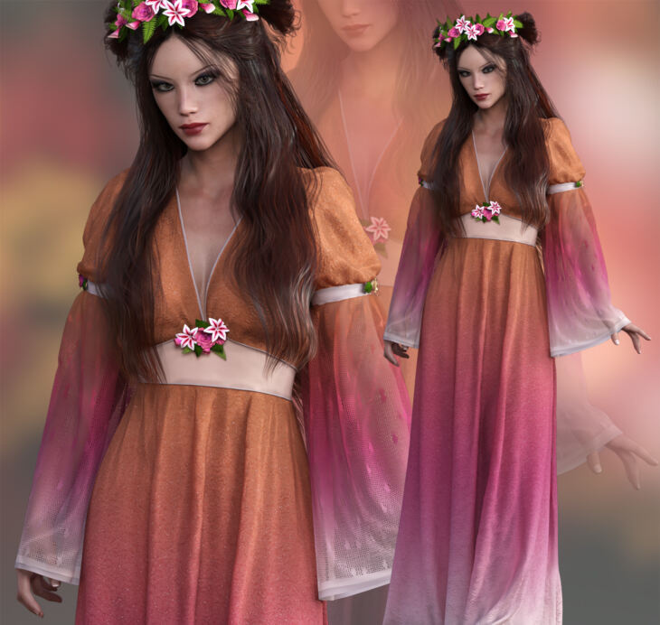 NYC Collection: dForce|Dianthe Gown G8_DAZ3DDL