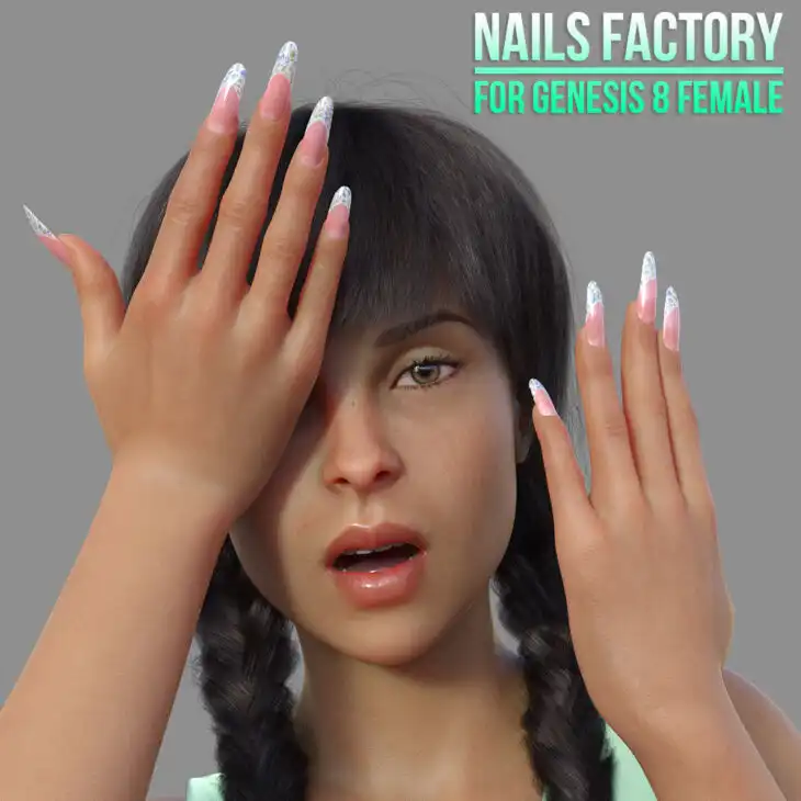 Nails Factory for G8F_DAZ3D下载站