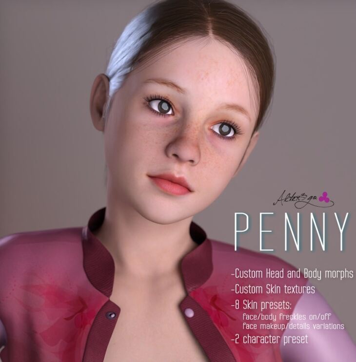Penny for G2F_DAZ3D下载站