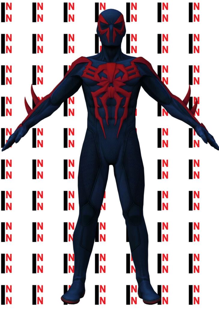 Spiderman 2099 Suit For Genesis 8 Male_DAZ3D下载站