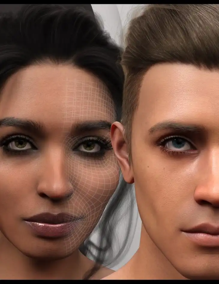 Twizted Face Morphs for Genesis 9_DAZ3DDL