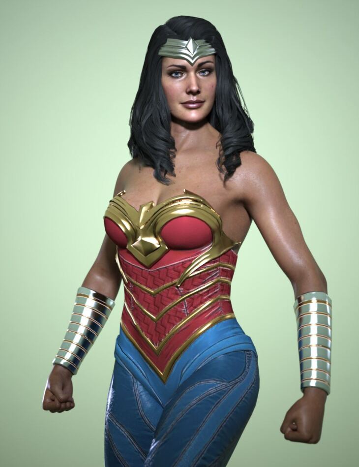Wonder Woman | Injustice 2_DAZ3D下载站