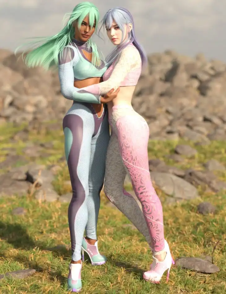 ZK Sport Glam for Genesis 8 and 8.1 Females_DAZ3D下载站
