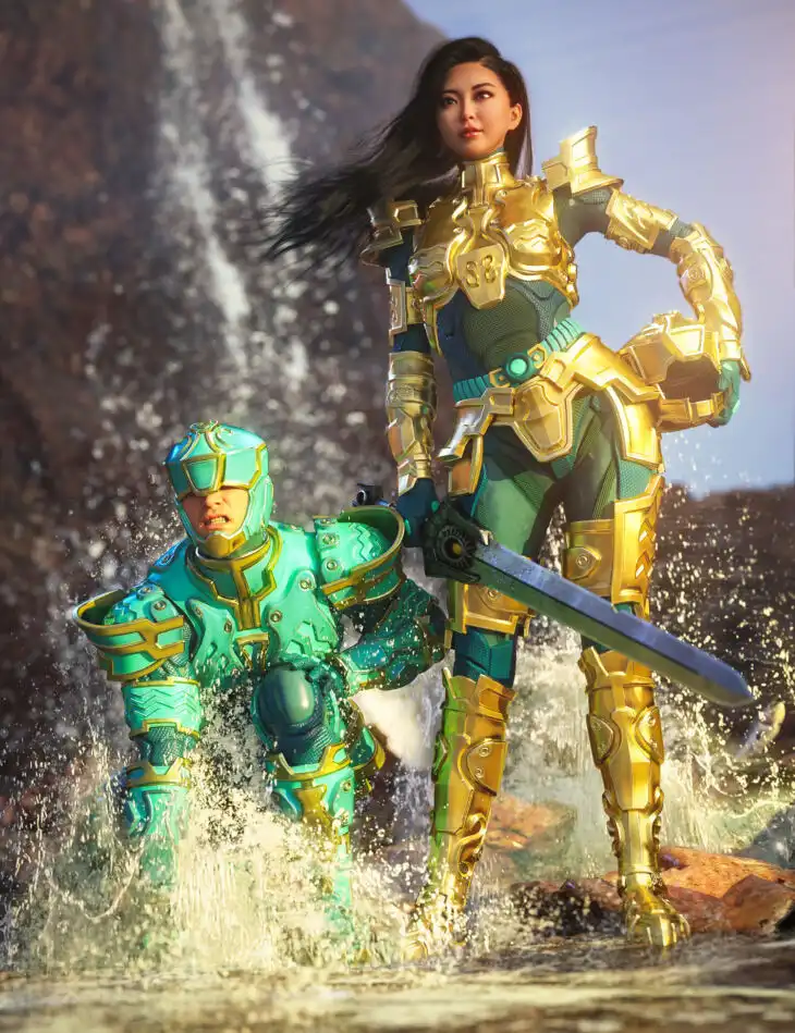 Zodiac Aquarius Bundle_DAZ3DDL