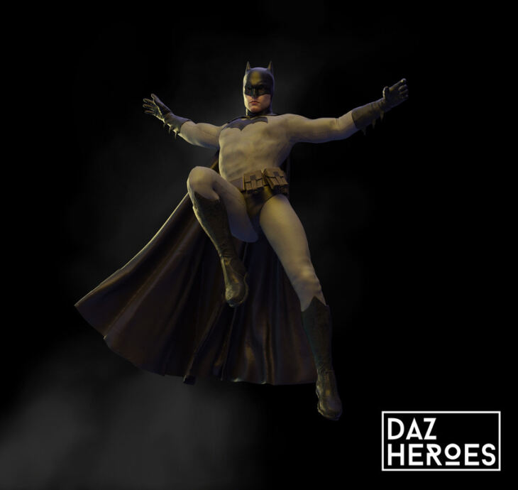 Batman Year One for Genesis 8 Male_DAZ3D下载站