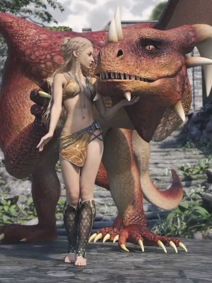 Dragon Defender for G2F & Daz Dragon 3_DAZ3DDL