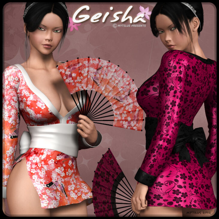 Geisha_DAZ3D下载站
