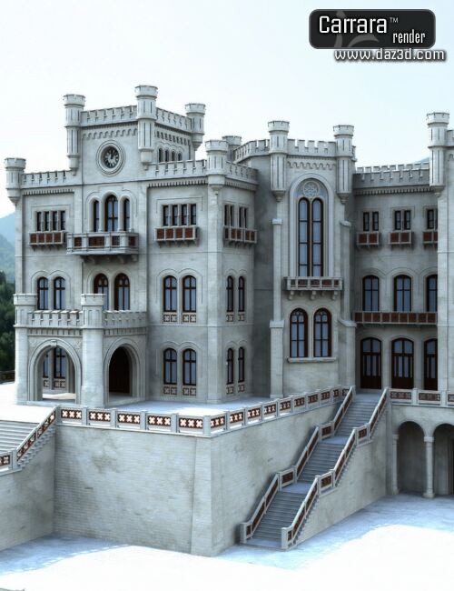 Habsburgic Castle_DAZ3D下载站
