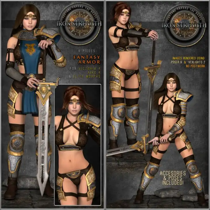 Iron Strength_DAZ3DDL