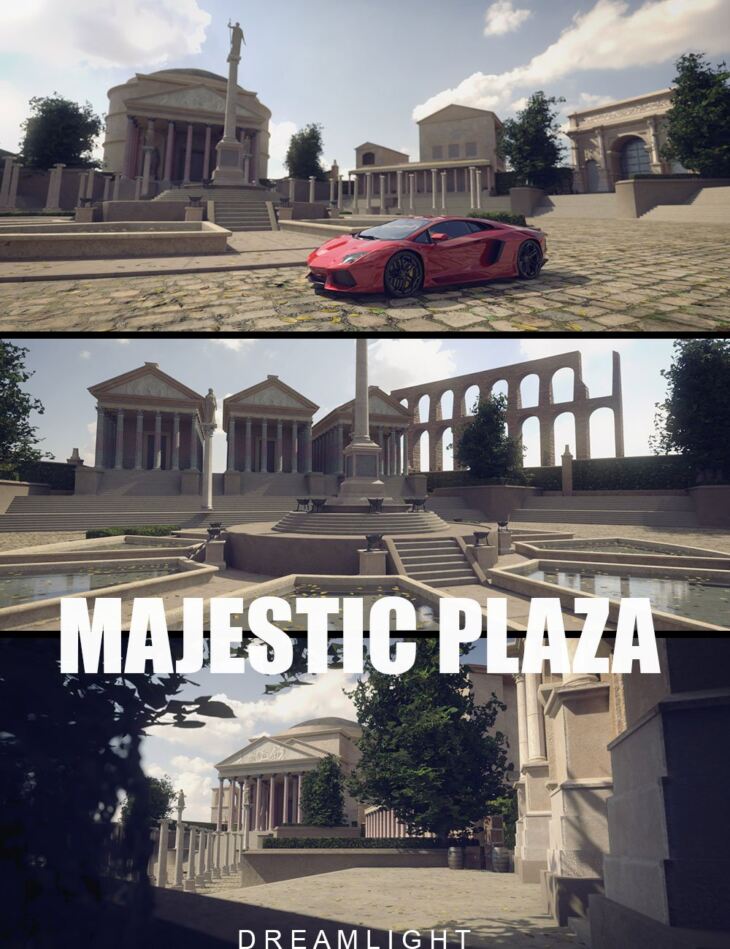 Majestic Plaza_DAZ3D下载站