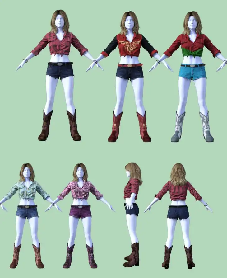 RE Becca Outfit For Genesis 8 Female_DAZ3DDL