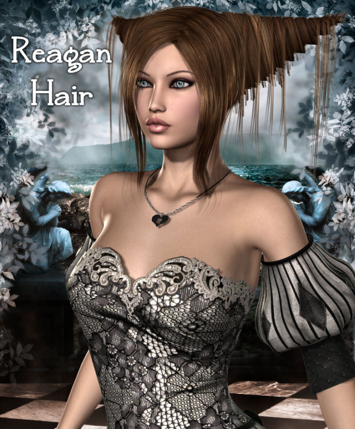 Reagan Hair_DAZ3D下载站