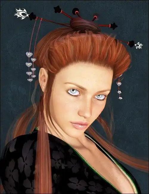 Sayuri Hair & Expansion Pack V4/A4_DAZ3DDL
