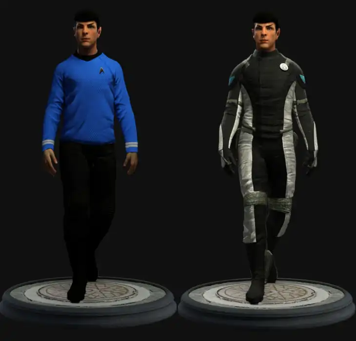 Star Trek Spock Zachary Quinto Daz G8M V1 & V2_DAZ3DDL