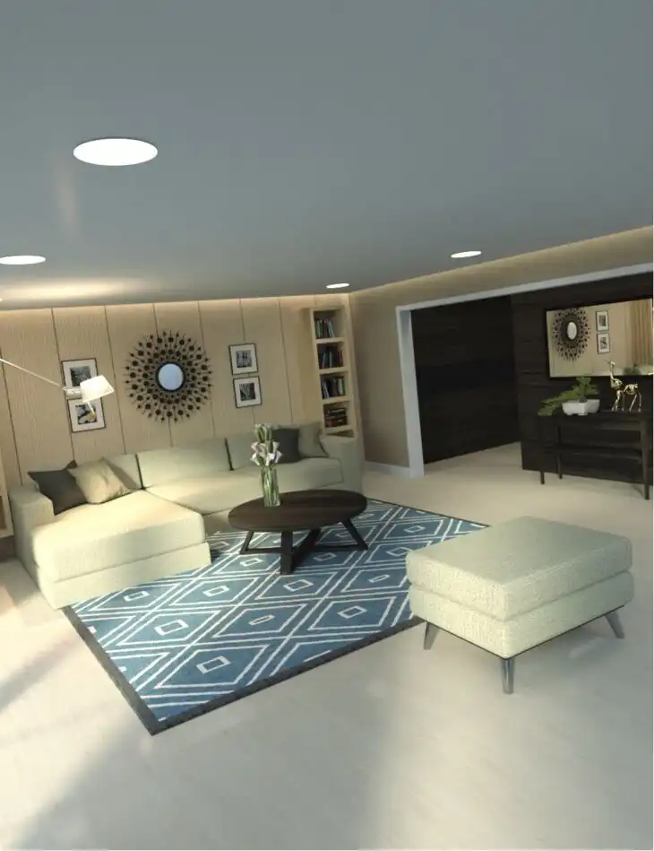 Summertime Living Room_DAZ3DDL