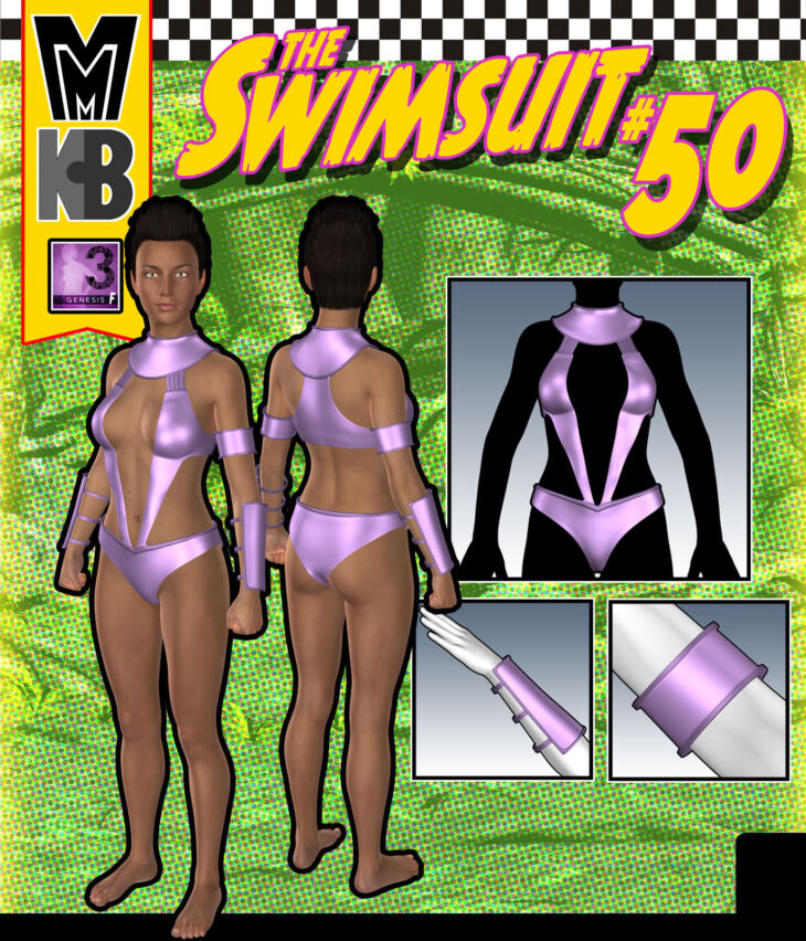 Swimsuit 050 MMKBG3F_DAZ3D下载站