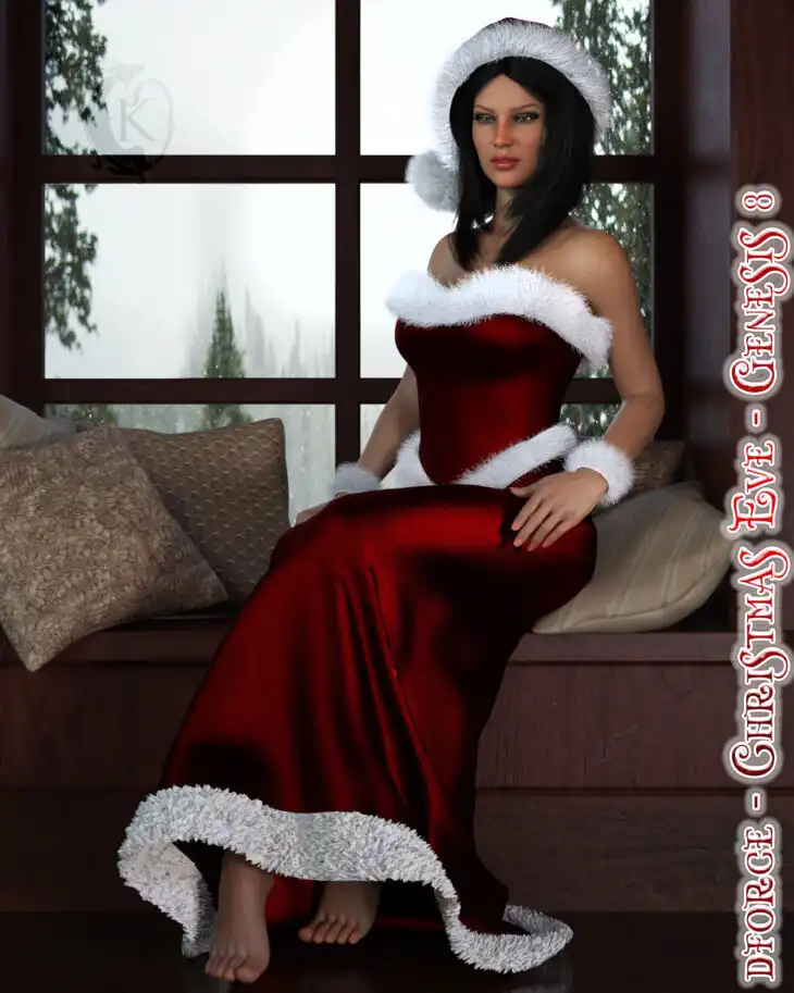 dForce – Christmas Eve – Genesis 8_DAZ3DDL