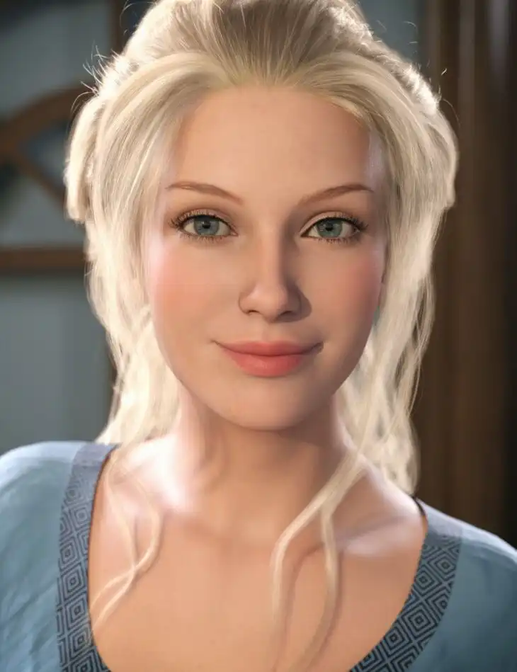 CHB Fiona and Expressions for Genesis 9_DAZ3D下载站