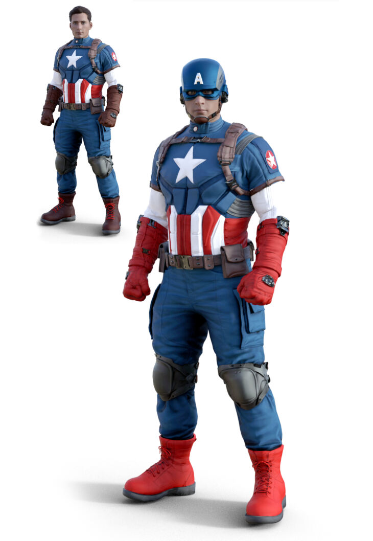 Captain America Classic (MA) For G8M_DAZ3D下载站