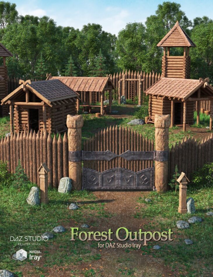 Forest Outpost_DAZ3D下载站
