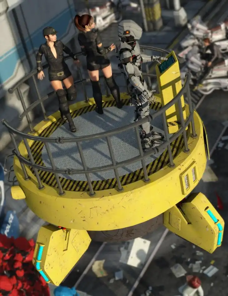 Hover Transport_DAZ3DDL