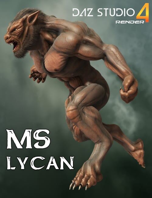 MS Lycan_DAZ3DDL