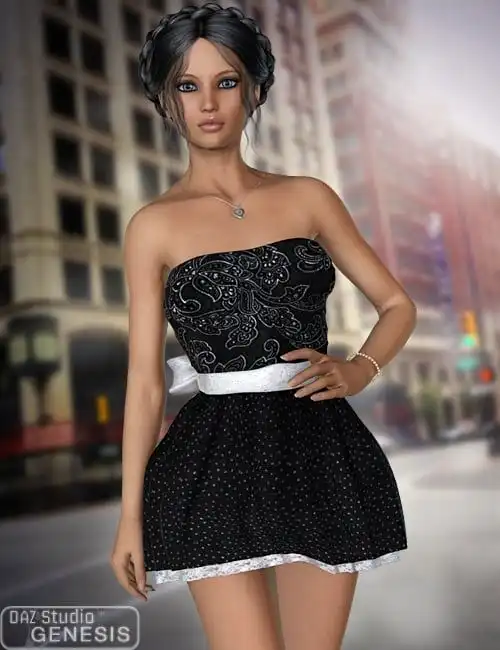 Pretty Dress_DAZ3DDL