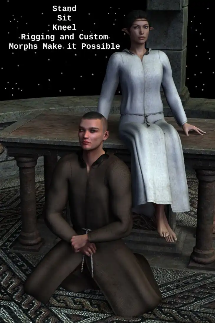 Sickle Robe Genesis_DAZ3DDL