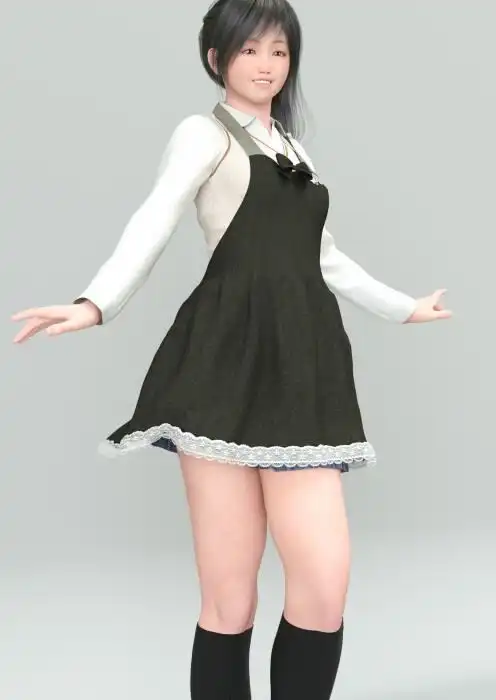 dForce Apron Set for G8F_DAZ3DDL
