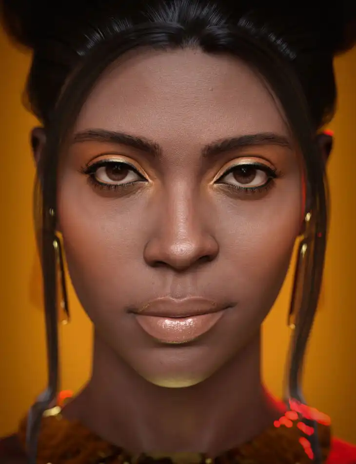 Angela 9 HD Makeup_DAZ3D下载站