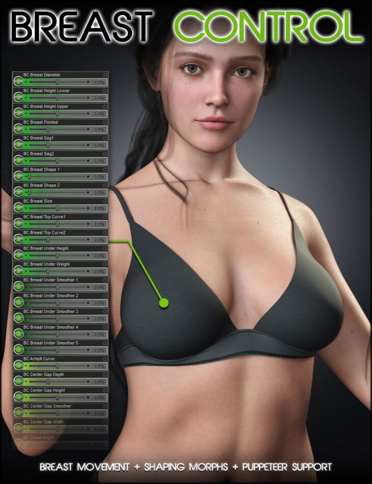 Breast Control for Genesis 9_DAZ3D下载站