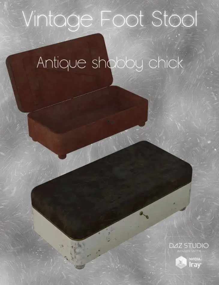 Christmas Foot Stool_DAZ3DDL