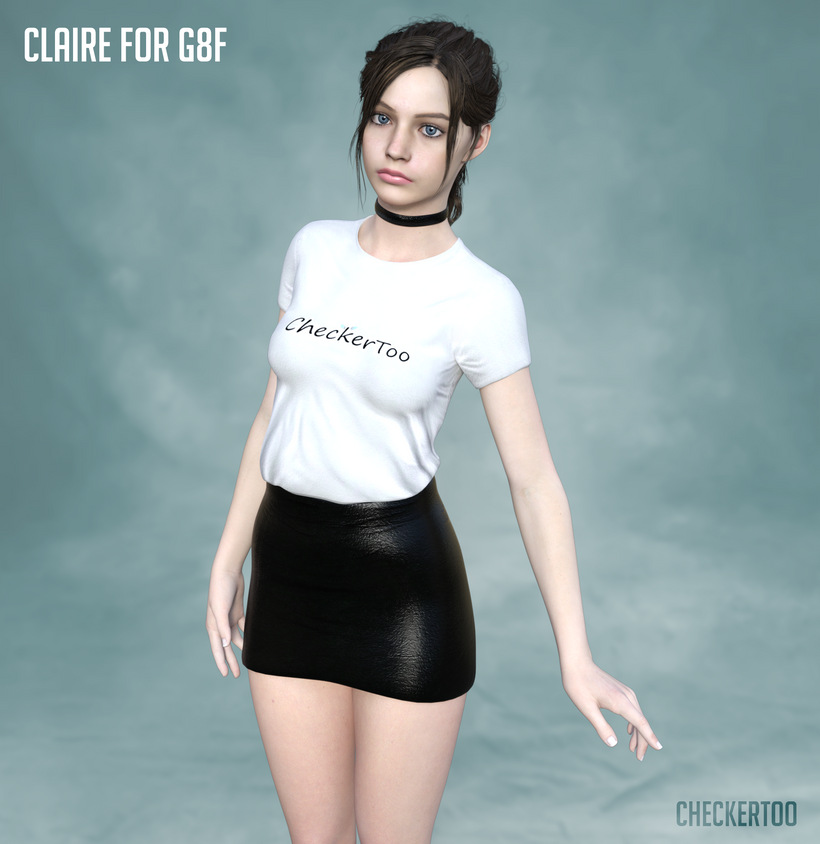 Claire For G8F_DAZ3D下载站