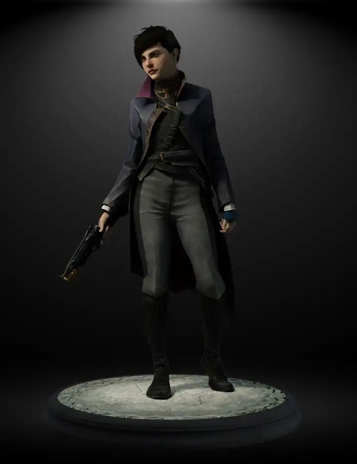 Dishonored 2 Emily Kaldwin G8F Daz_DAZ3D下载站