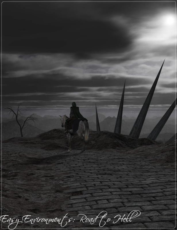Easy Environments Road to Hell_DAZ3DDL