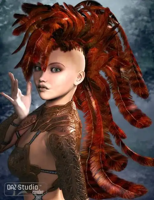 Feather Hawk_DAZ3DDL