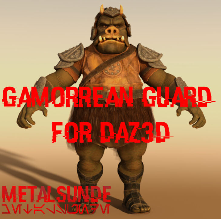 Gamorrean Guard_DAZ3D下载站