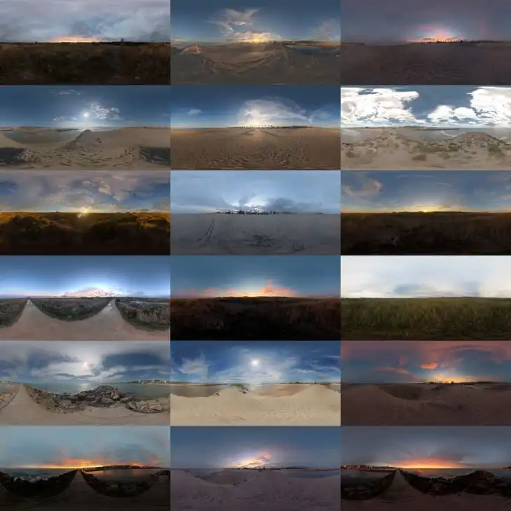 HDRI Skies Pack 24_DAZ3DDL