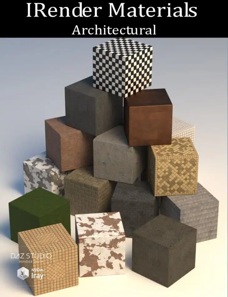 IRender Materials: Architectural_DAZ3D下载站