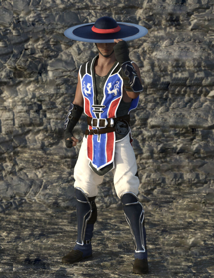 Kung Lao for G8M_DAZ3D下载站