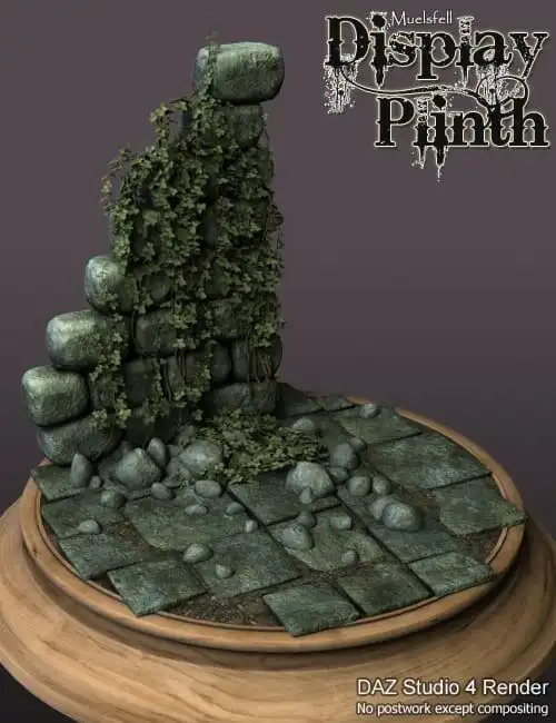 Muelsfell Display Plinth_DAZ3DDL